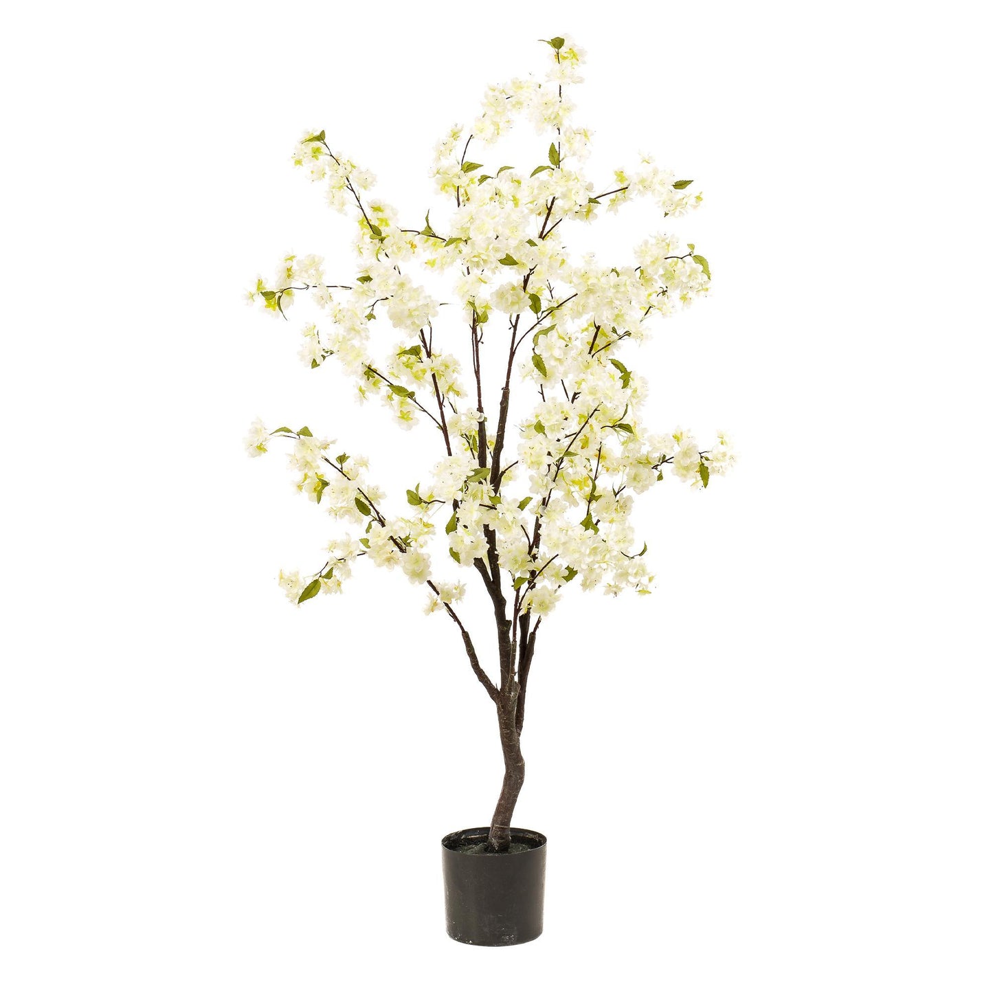 Artificial Cherry Blossom Tree - White - 135cm