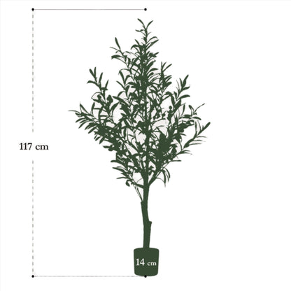 Artificial Tree - Olea Europaea - Olive tree - 115 cm up to 180 cm