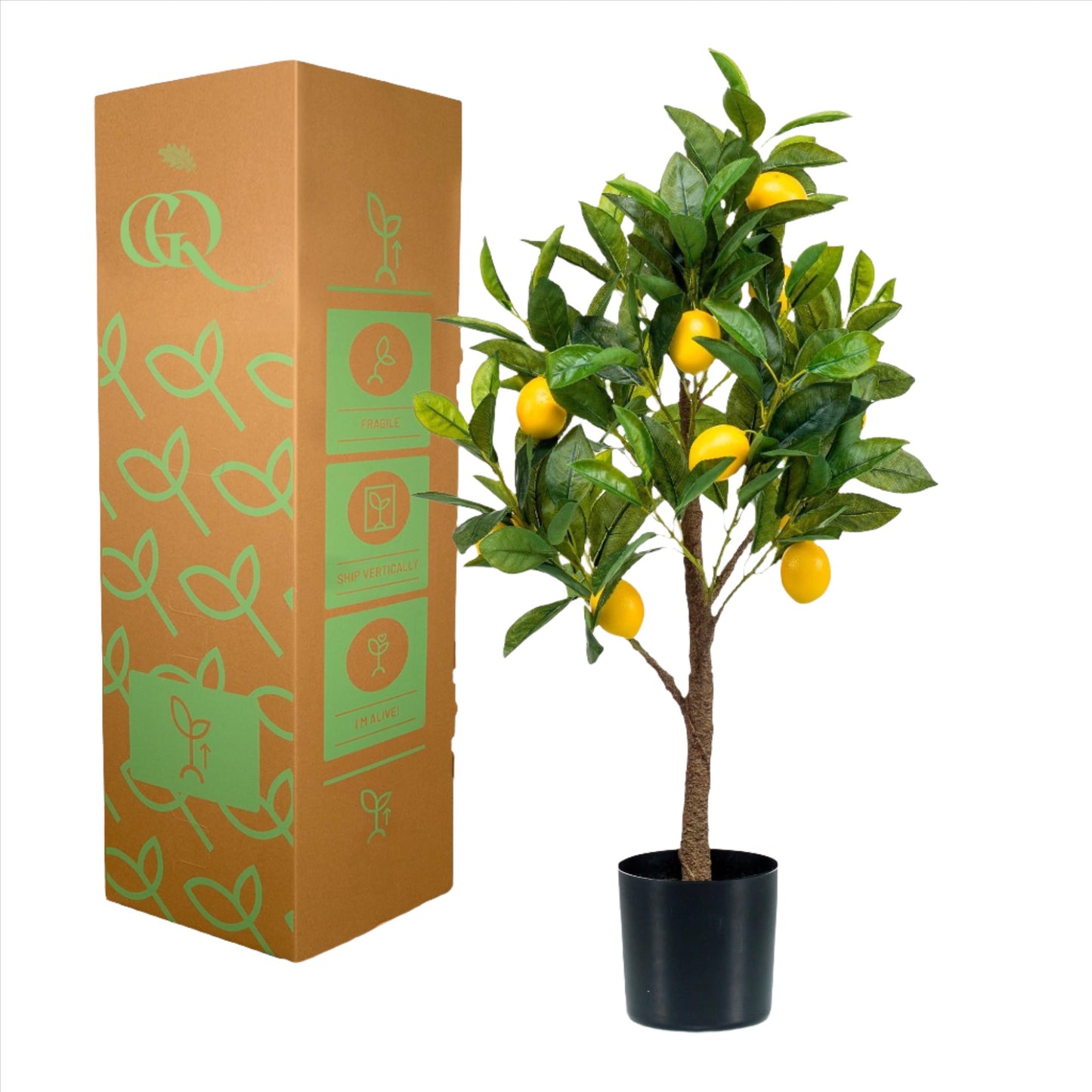 Árbol Artificial - Citrus Limonia - Limonero - 75 cm