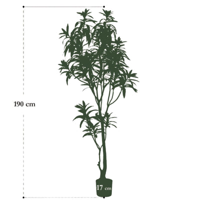 Artificial Tree - Dracaena - Dragon tree - 190 cm