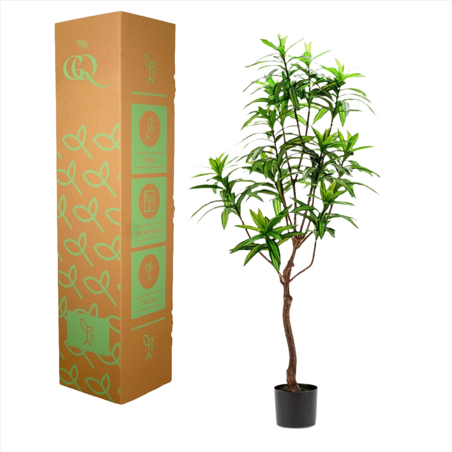 Artificial Tree - Dracaena - Dragon Tree - 130 cm up to 155 cm