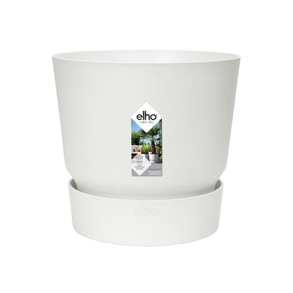 Elho Pot Greenville Round white - D30 x H28