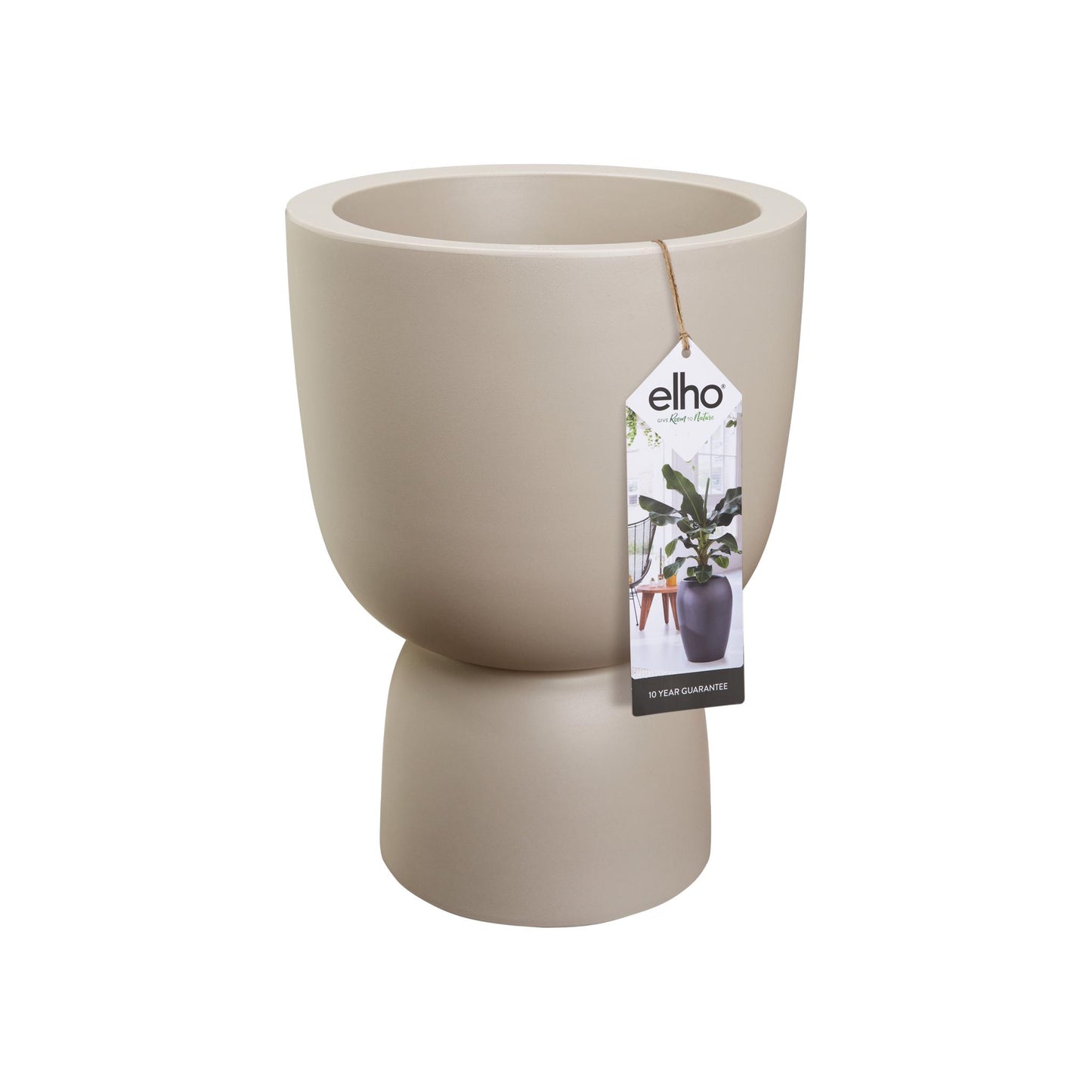 Elho Pot Pure Coupe Balanced Beige - D35 x H49