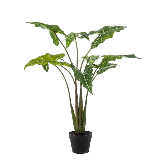 Artificial Plant - Alocasia Frydek - Elephants Ear Plant - 100 cm