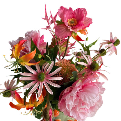 Artificial Bouquet - L - Sparkling Pink - 80cm