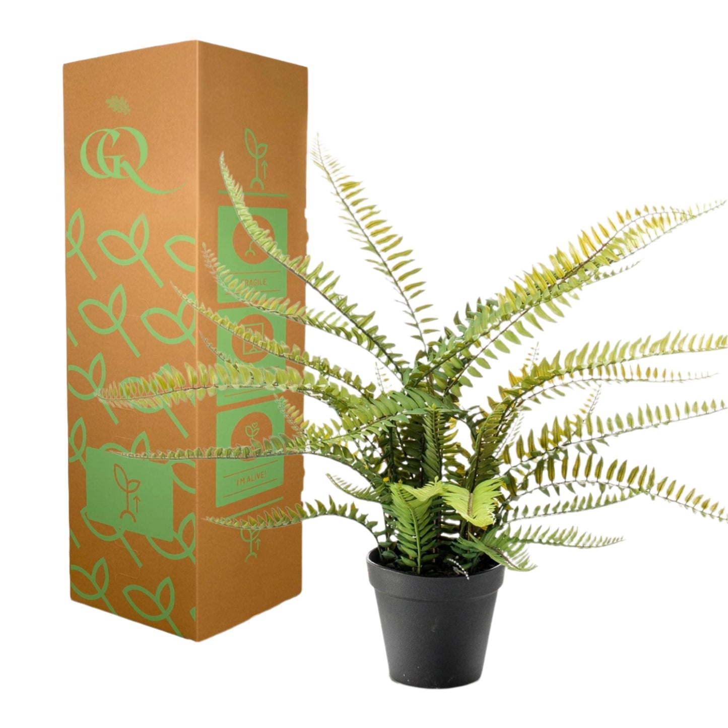 Artificial plant - Nephrolepis Exaltata - Boston Fern - 55 cm