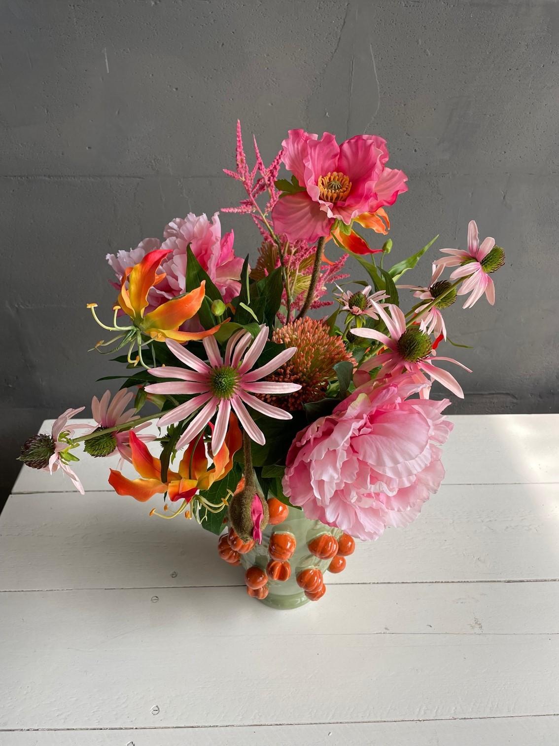 Artificial Bouquet - L - Sparkling Pink - 80cm