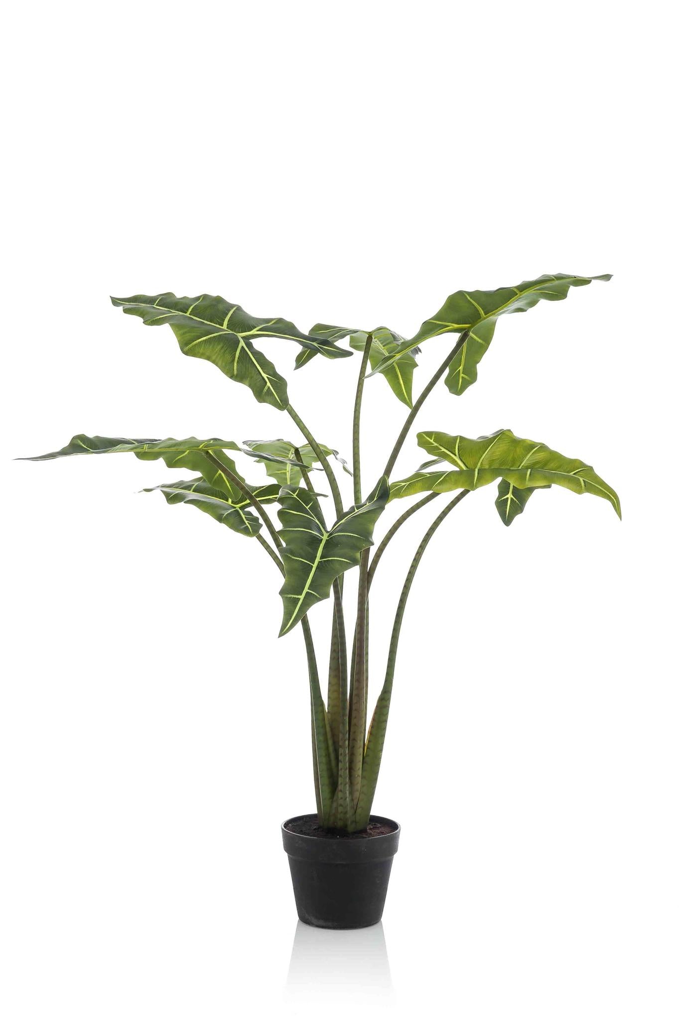 Artificial Plant - Alocasia Frydek - Elephants Ear Plant - 100 cm